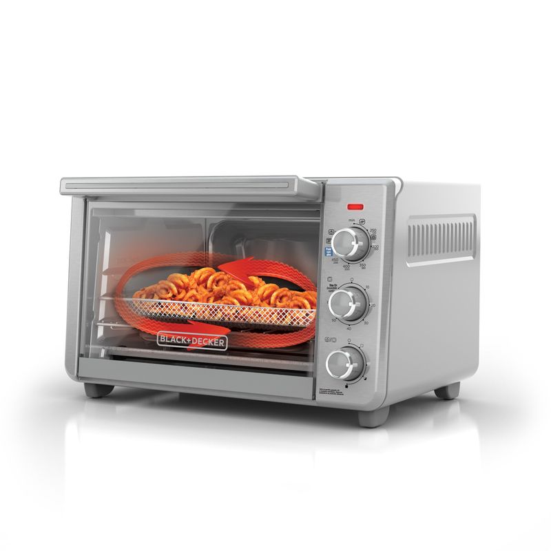 Horno Freidor De Aire Black+Decker 2 En 1 Hornea Y Fríe Con Aire|Black ...