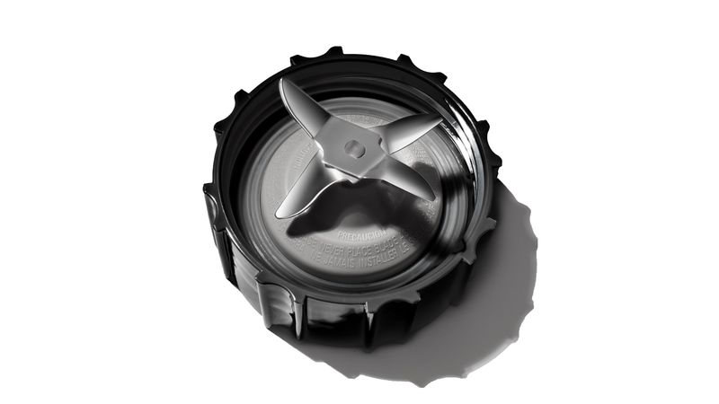 Licuadora Black + Decker Base metal 10 Velocidades Jarra vidrio 1.25L