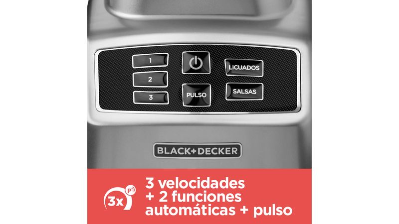 Descubre la potencia y versatilidad de la licuadora Black & Decker 3v 700w  bl1840ms-cl con jarra de vidrio! 💪🥤 Con una capacidad de 1.5…