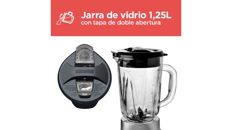 Descubre la potencia y versatilidad de la licuadora Black & Decker 3v 700w  bl1840ms-cl con jarra de vidrio! 💪🥤 Con una capacidad de 1.5…