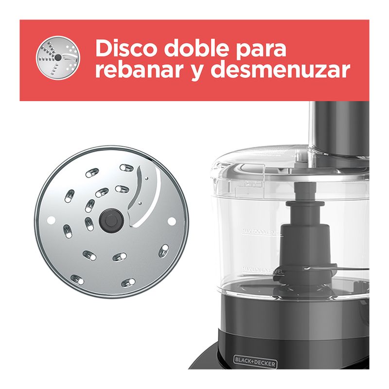 Procesador de Alimentos Black + Decker FP4200BBLACK+DECKER