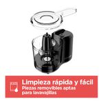 Black+Decker HC150B - Picadora eléctrica de alimentos con un solo toque de  1.5 tazas, capacidad y olla arrocera, 6 tazas, color blanco