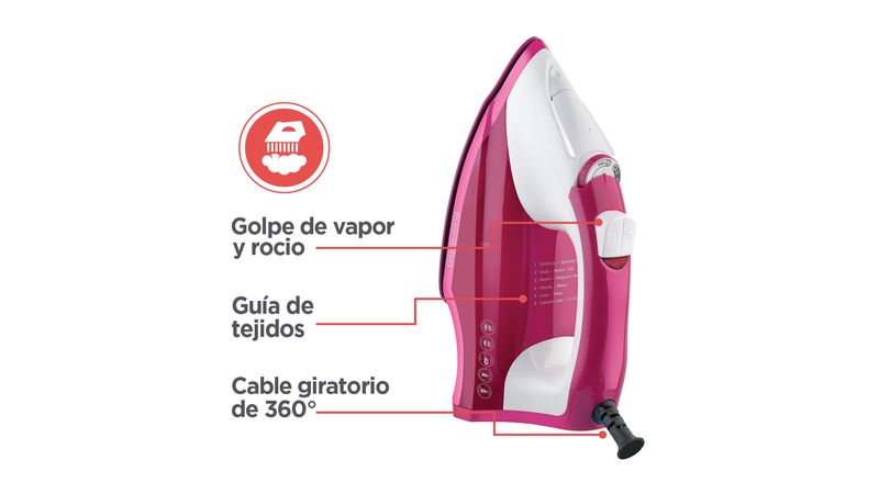 Plancha De Ropa A Vapor IR1850 – Do it Center