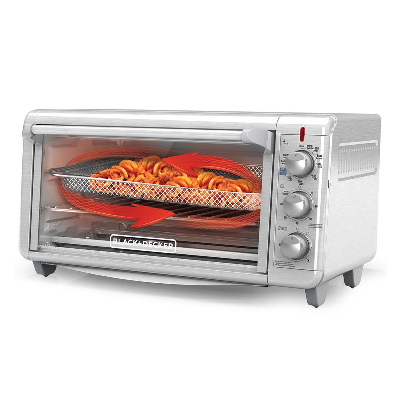 Horno Electrico Freidor De Aire BLACK+DECKER Extra Amplio|BLACK+DECKER