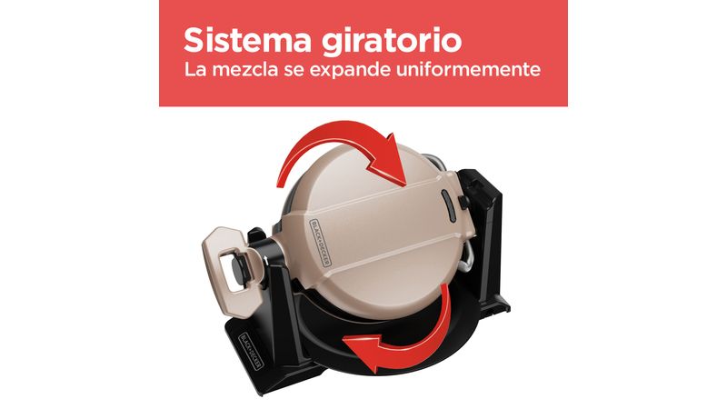 Waflera Rotadora BLACK & DECKER Unidad - Megamaxi