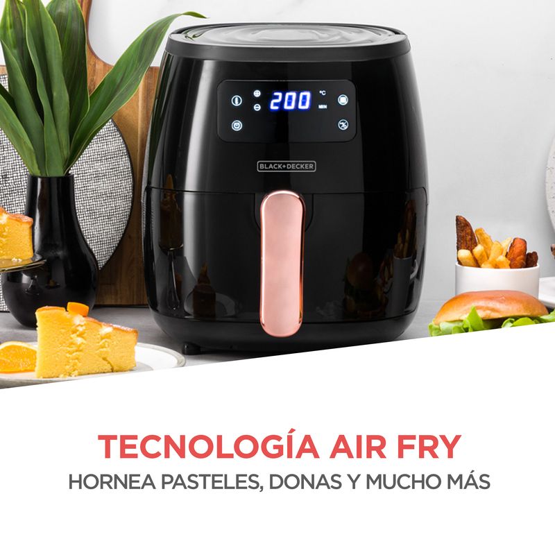 Freidora de Aire Digital Black + Decker de 5.7 Litros HFD5055B_5